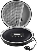 Black Portable CD Player Carrying Case H336