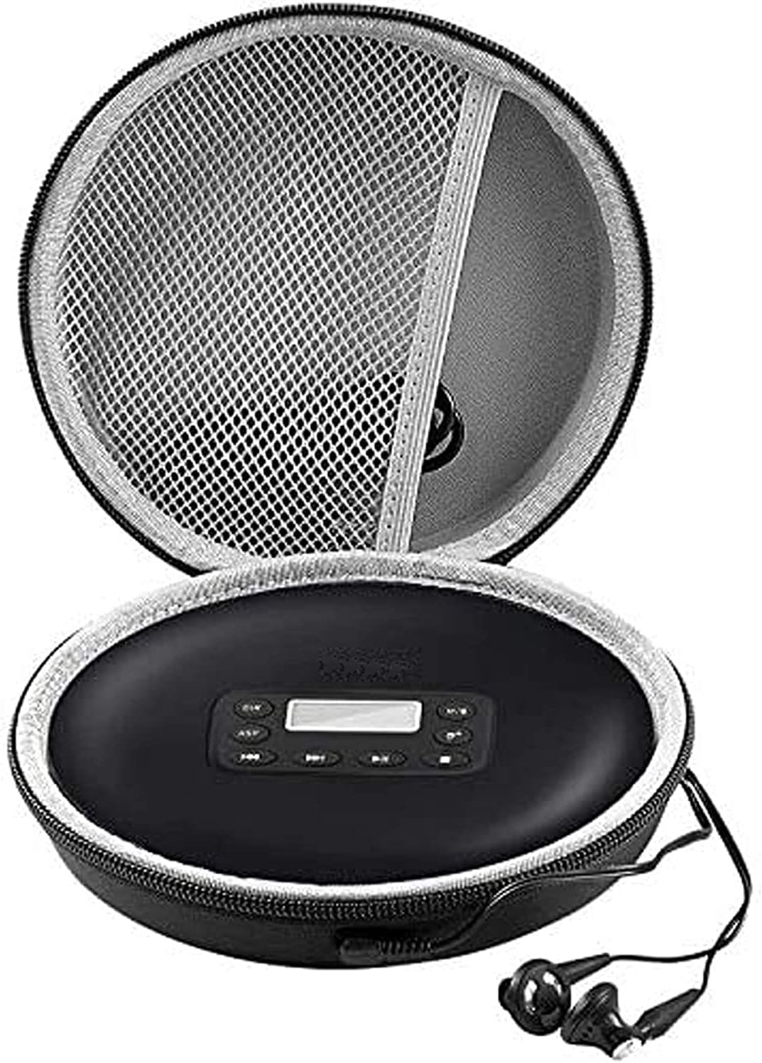 Black Portable CD Player Carrying Case H336