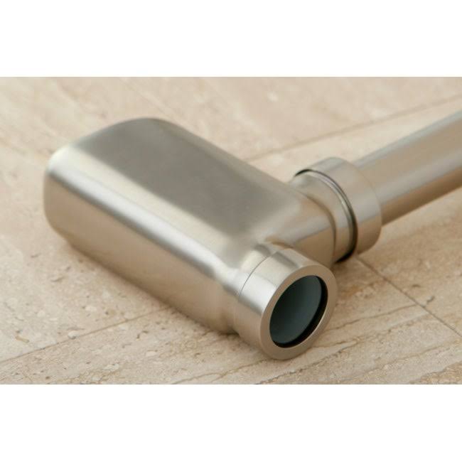 Matte Black Brass Bottle-Trap Siphon Z101