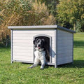 Large Flat Roof Dog House N889