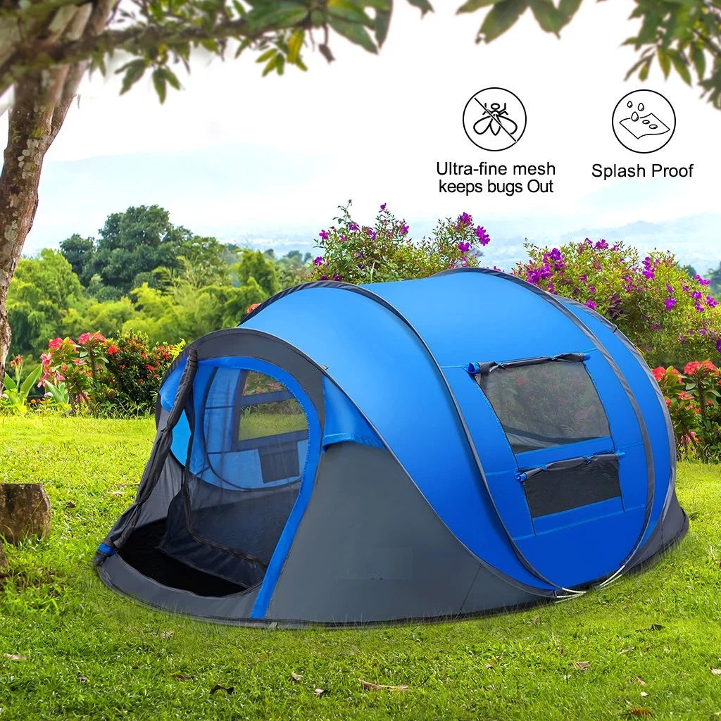 4 Person Waterproof Pop Up Tent W186