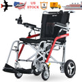 Lightweight Foldable Electric Wheelchair with Cup Holder & Anti-Tipper Q705138
