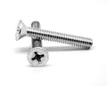 8-32 x 3/8 Coarse Thread Machine Screw Phillips Flat Head 100 Degree Low Carbon Steel Zinc Plated Pk 10000 P5354