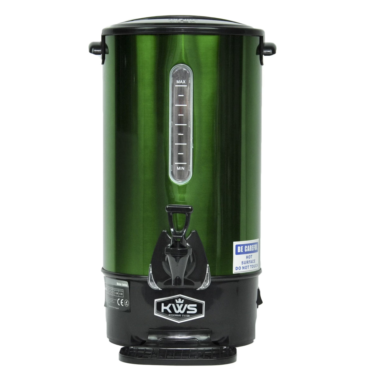 9.7L/41Cups Commercial Heat Insulated Water Boiler and Warmer Stainless Steel S870702