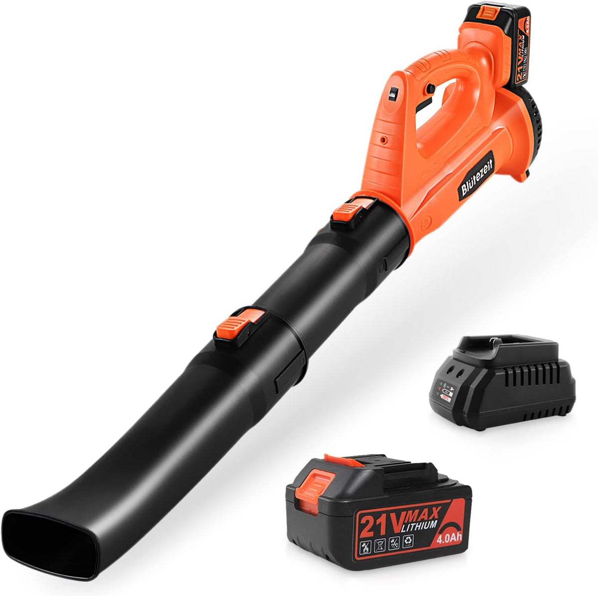 Cordless Electric Leaf Blower with Battery and Charger Q698415