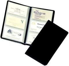 Black 72 Card File I159