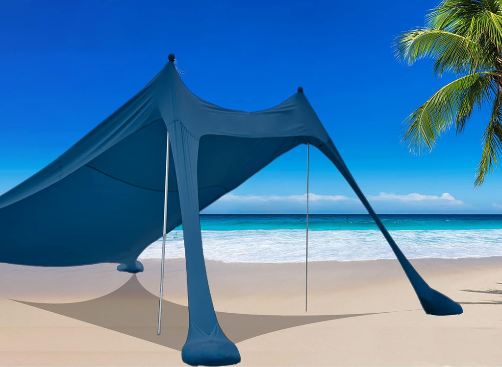 Beach Tent Sunshade with Carry Bag J622187