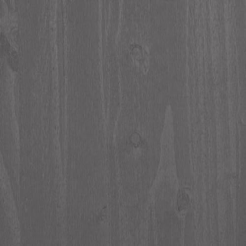 Light Gray Solid Wood Pine Sideboard Z309