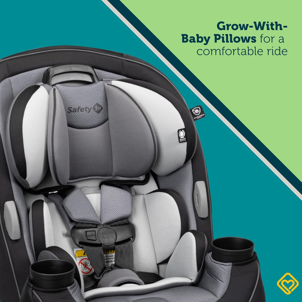 Convertible Car Seat, Rear-facing 5-40 pounds, Forward-facing 22-65 pounds, Belt-positioning booster 40-100 pounds D793