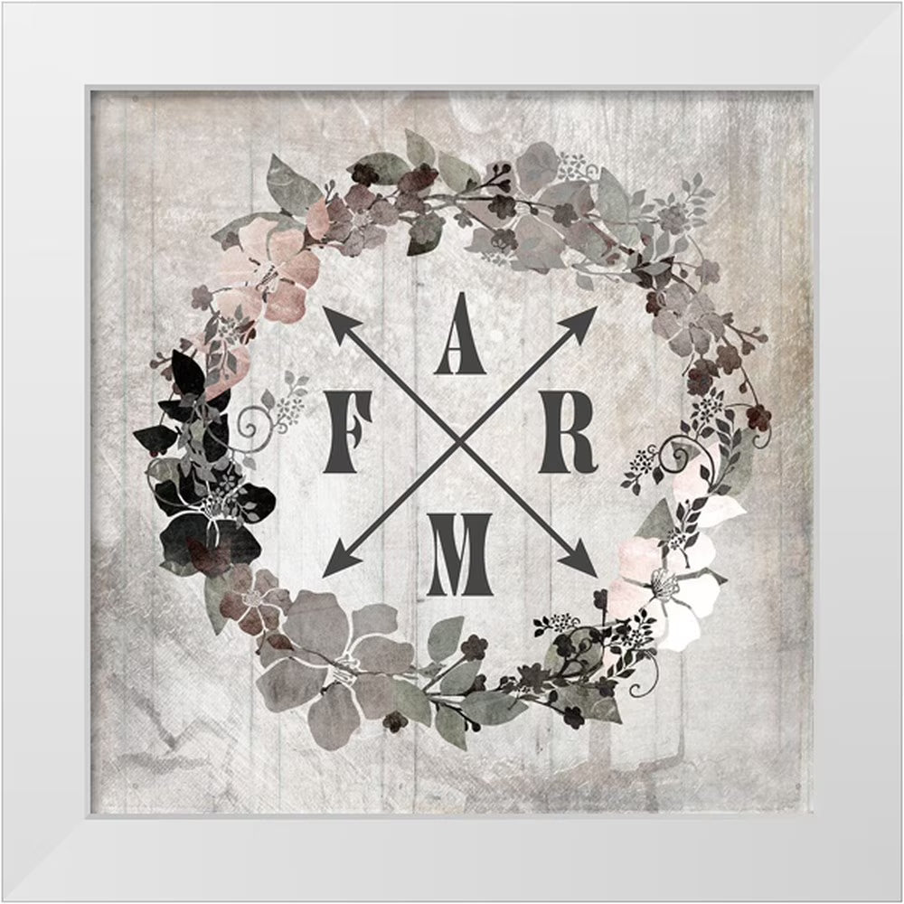 26x26 White Wood Framed Museum Art Print W131332