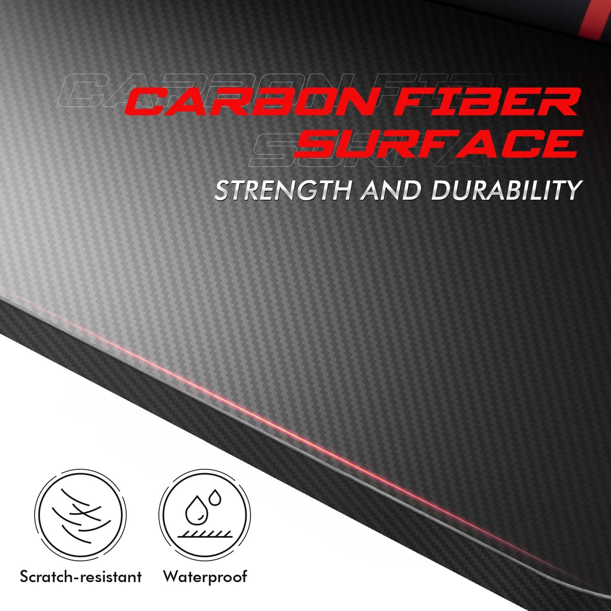 55 inch T-Shaped Legs Gaming Desk with Mouse Pad P6067
