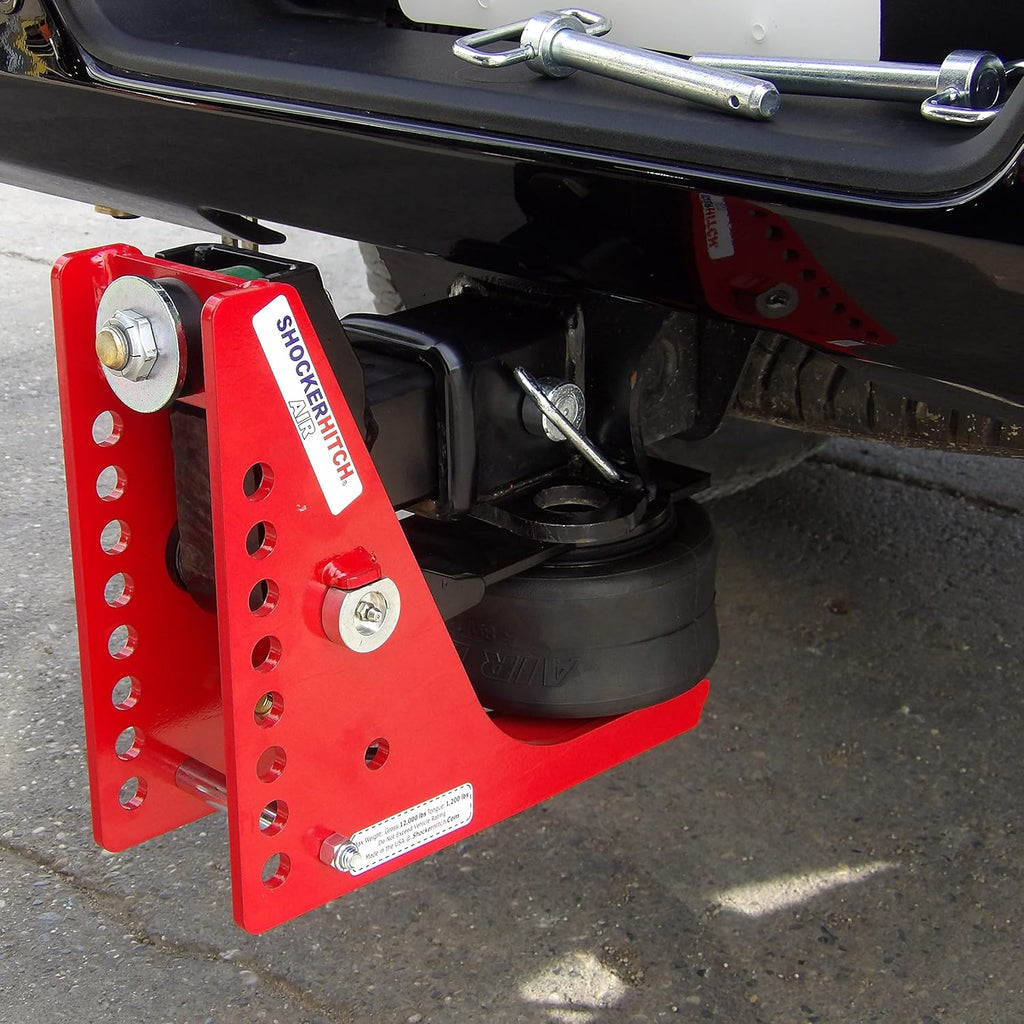 Air Hitch with Sway Control Combo Ball Mount, Fits 3" Hitch - 12,000 lbs Q84875
