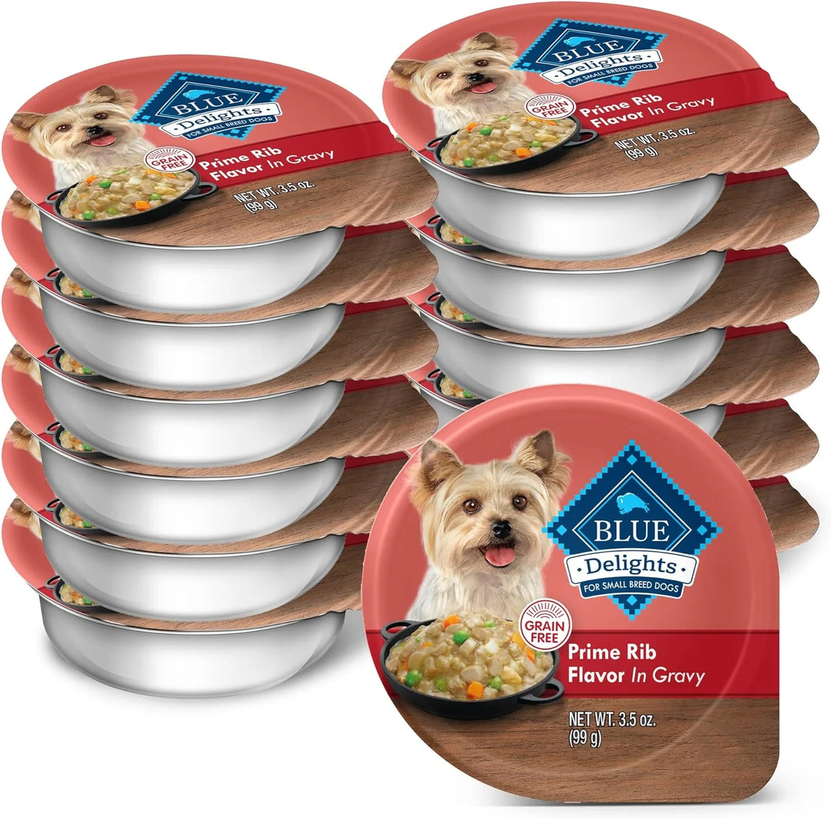 Natural Adult Small Breed Wet Dog Food 3.5-oz Pack of 12 S1837