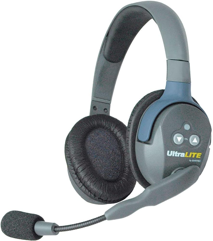 3-Person Headset System with Headphone and Microphone Cleaning Kit E632