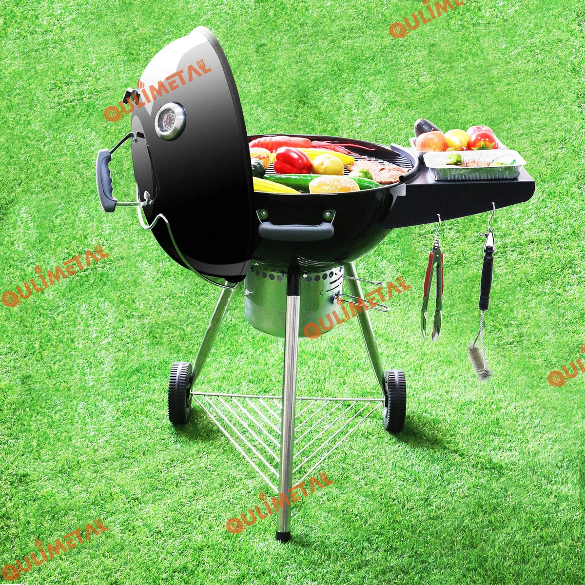 Slide a Side Lid Holder for Charcoal Kettle Grills A893671