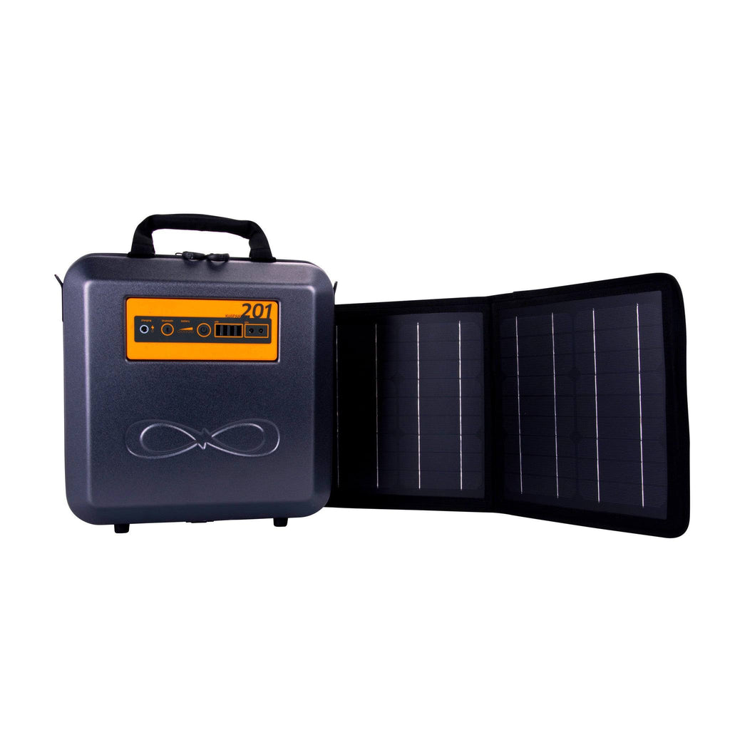 192-Watt Hour Portable Solar Generator Kit F15973