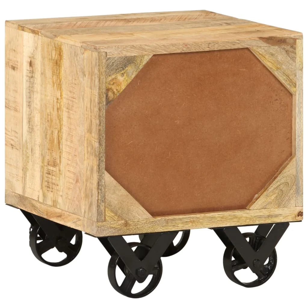 Mango Wood Side Table with Drawer K559278