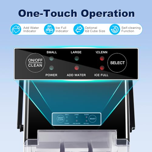 Countertop Portable Ice Maker with Carry Handle Z26373