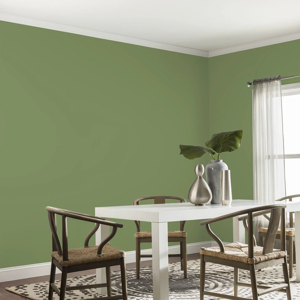 Interior Paint + Primer Green Eggshell 1 Gallon W2047