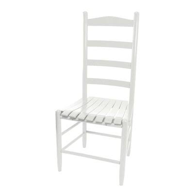 White Solid Wood Dining Chair A869