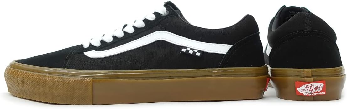 Black/Gum Skate Sneaker D248152