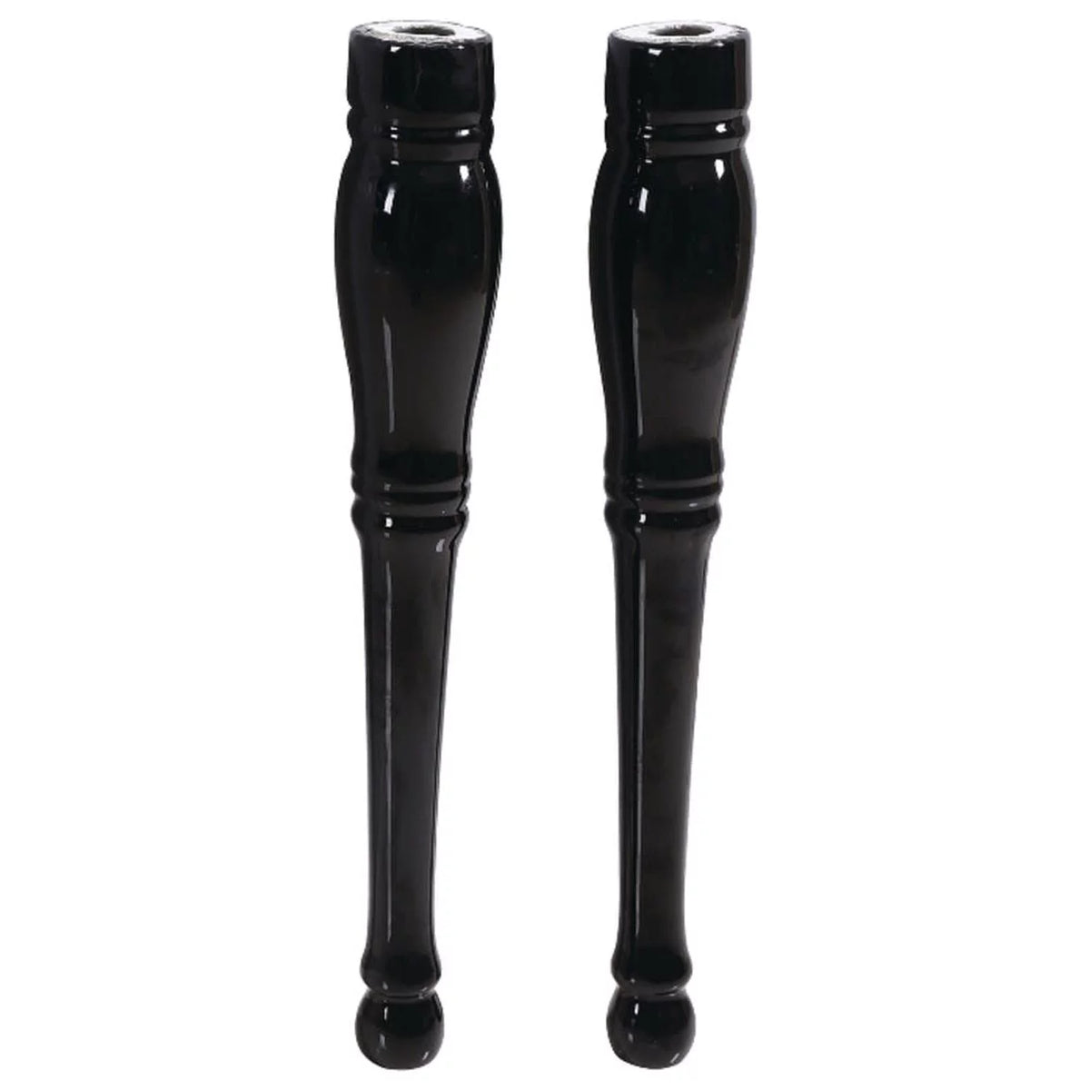 Black Ceramic Console Pedestal T93972