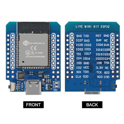 Type-C ESP32 WiFi Bluetooth Development Board 5pcs C372687