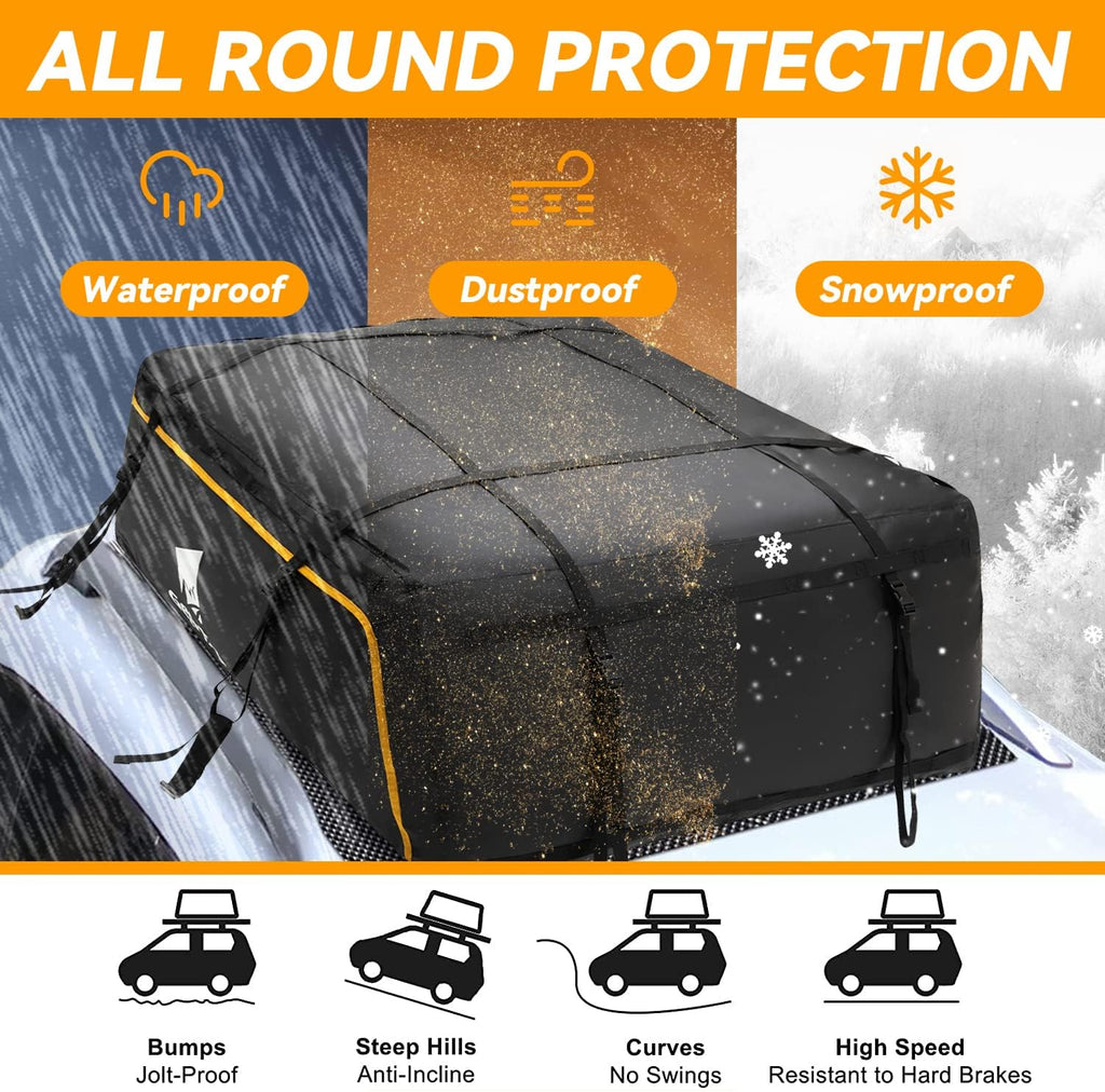 15 Cubic Waterproof Roof Cargo Carrier with Anti-Slip Mat R881