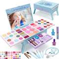 60pcs Princess Makeup Vanity Kit with Pretend Play Cosmetics D726