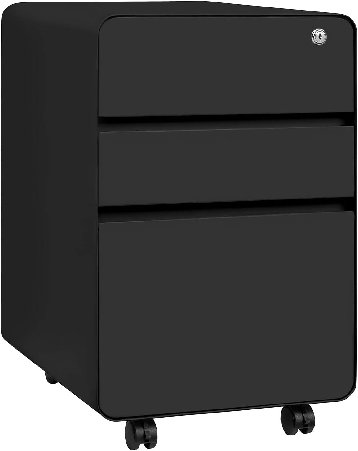 Green 3-Drawer Mobile File Cabinet V610604
