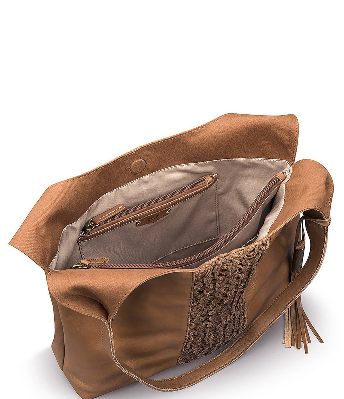 Stone Crochet Hobo W361