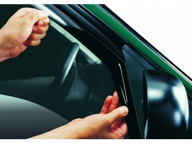 Slimline In-Channel Window Visors D916