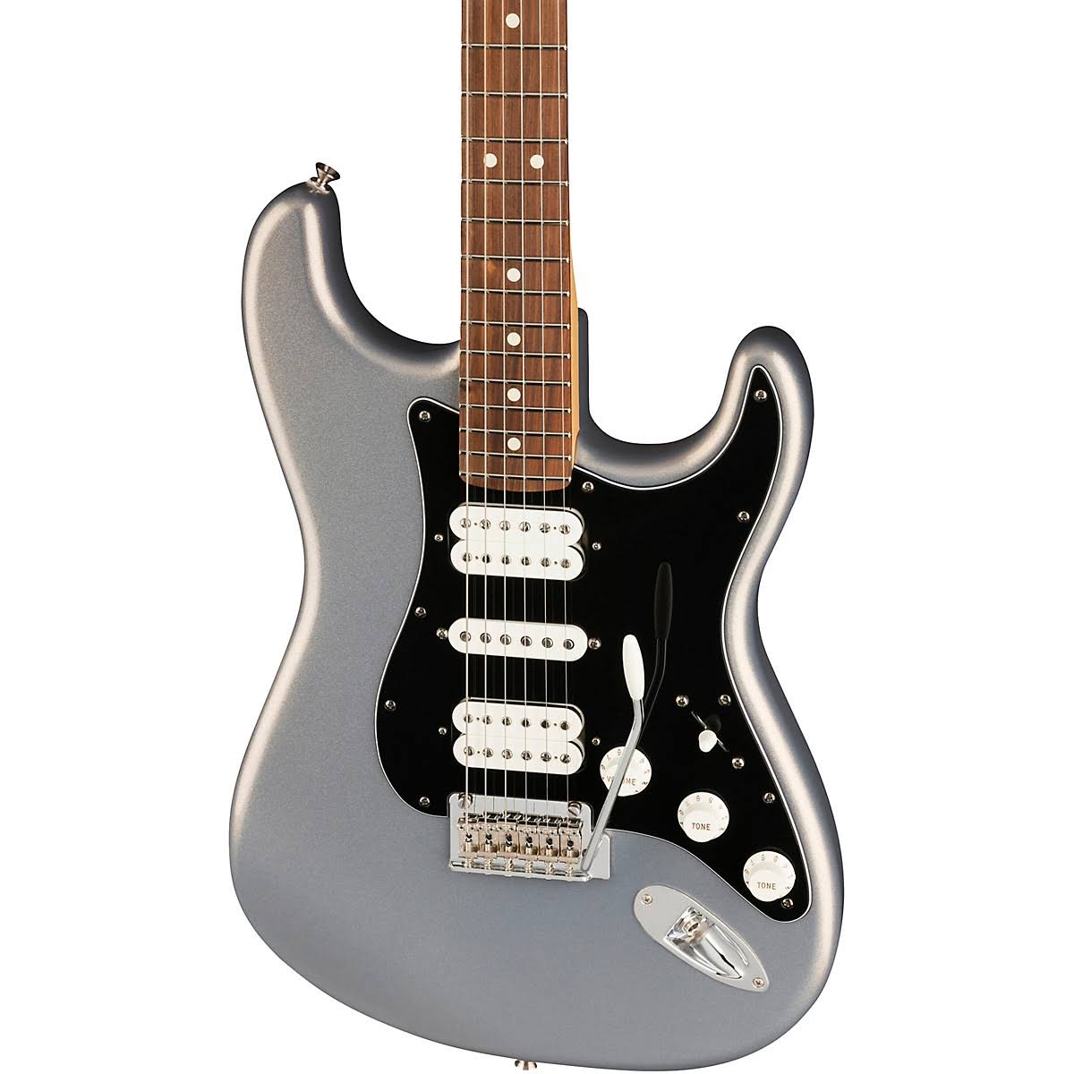 Silver Player Stratocaster Electric Guitar G434463