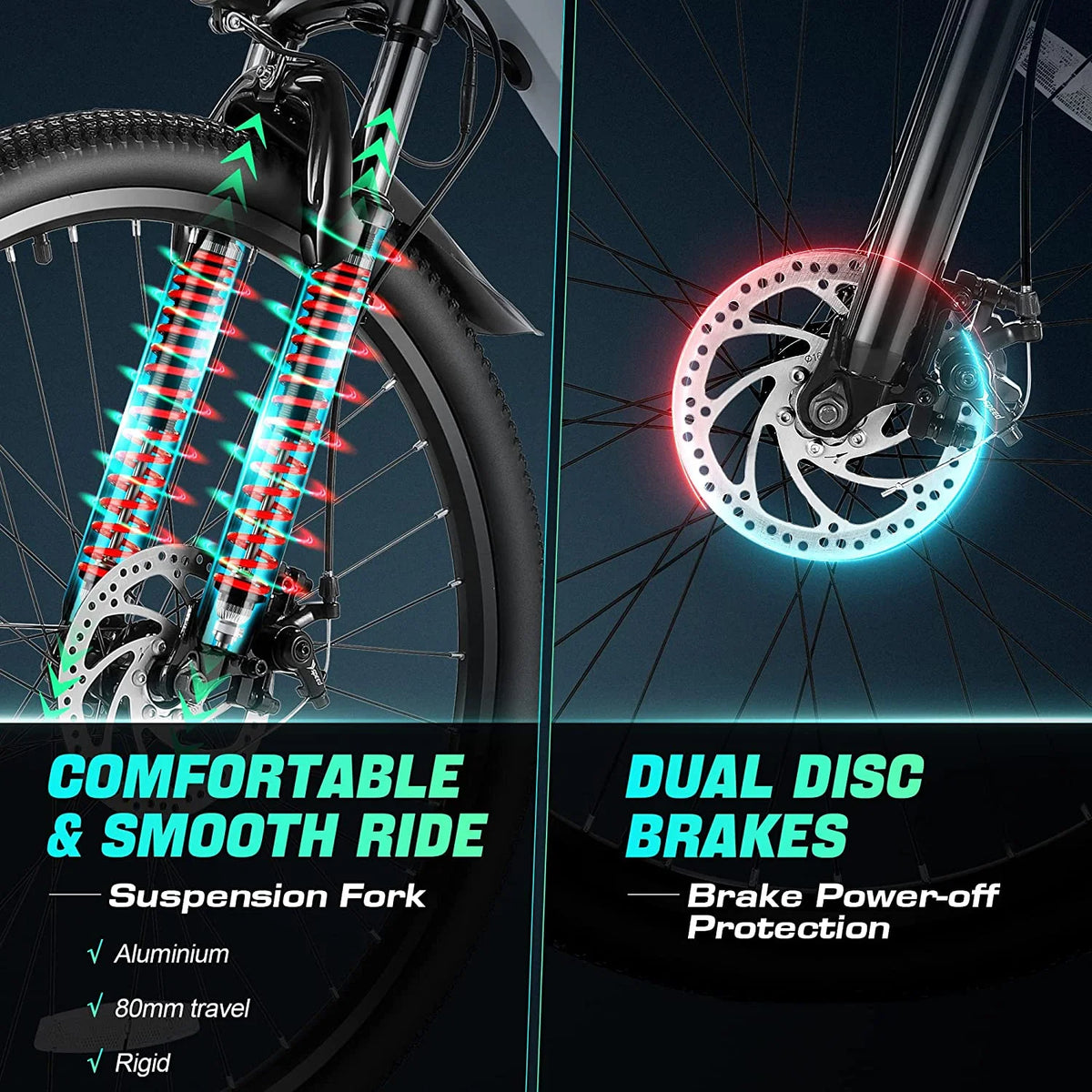 Electric Mountain Bike 500W 21 Speed X6327