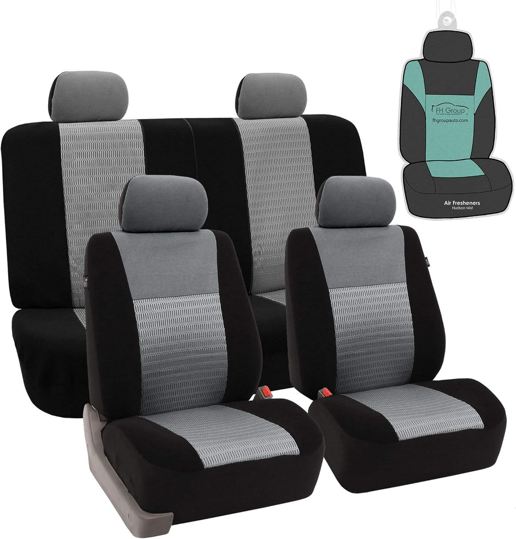 Blue/Black Full Set Car Seat Covers A39617