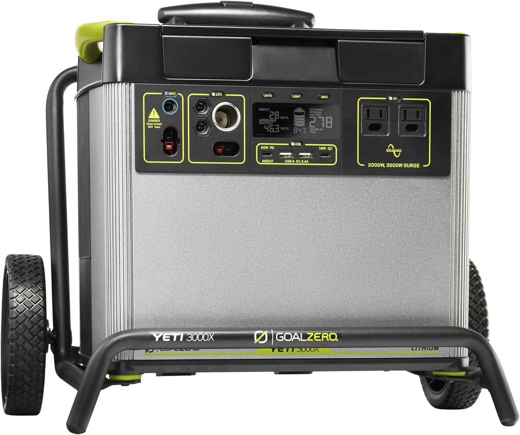 Portable Power Station 2982Wh Lithium Battery 2000 Watt Z27457