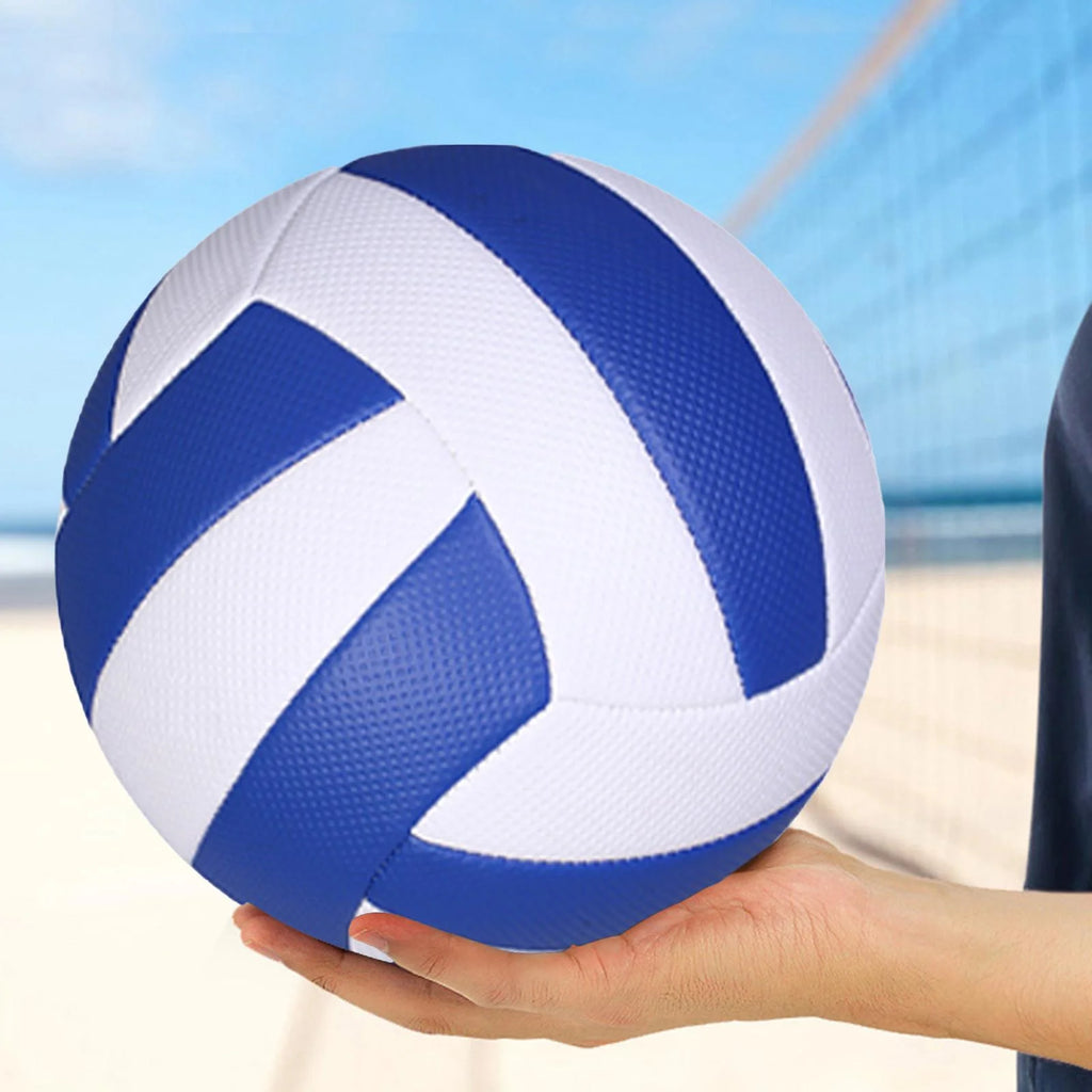 Granular Blue White Volleyball Ball L602807