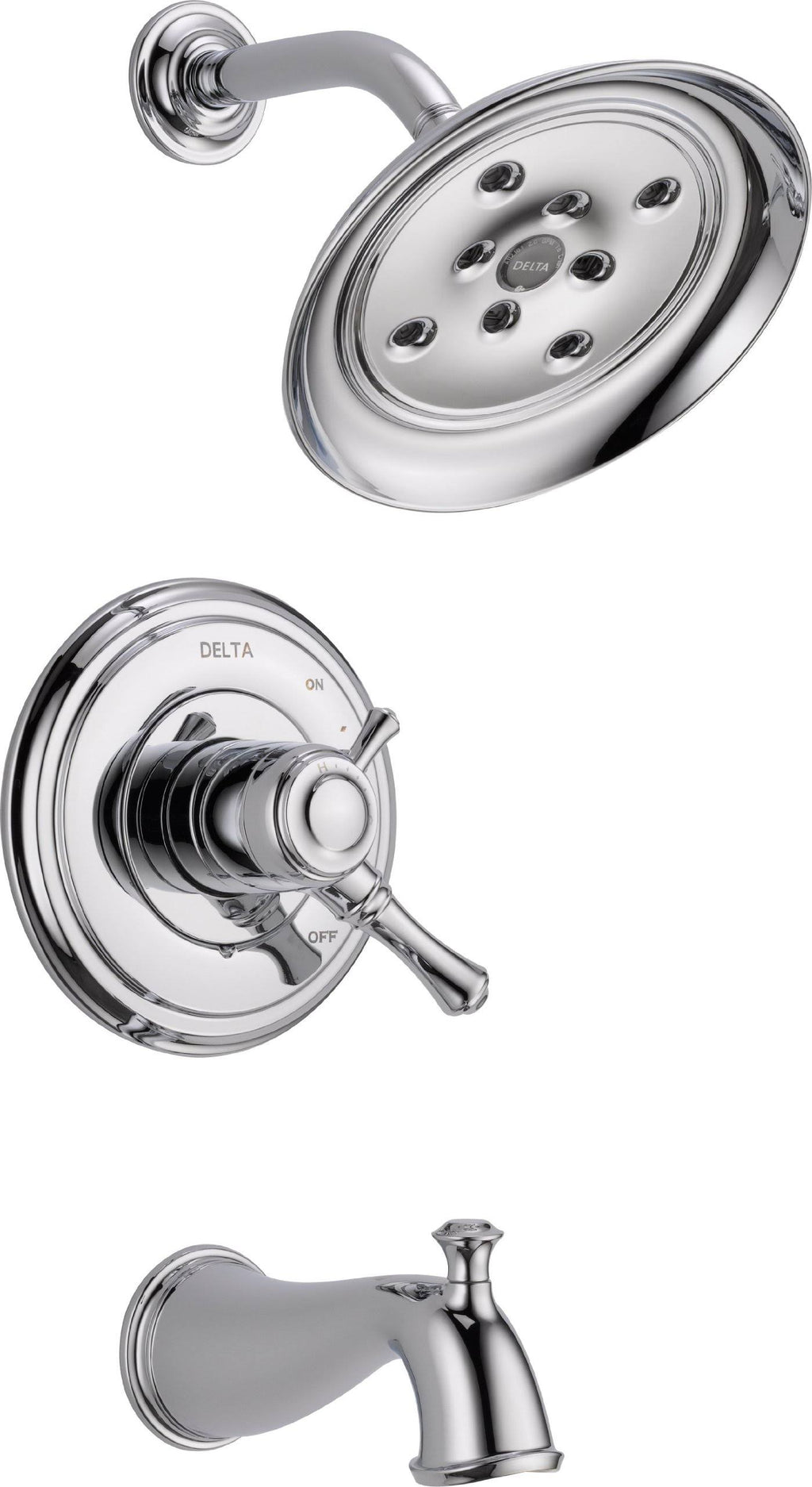 Chrome Tub and Shower Trim C8258