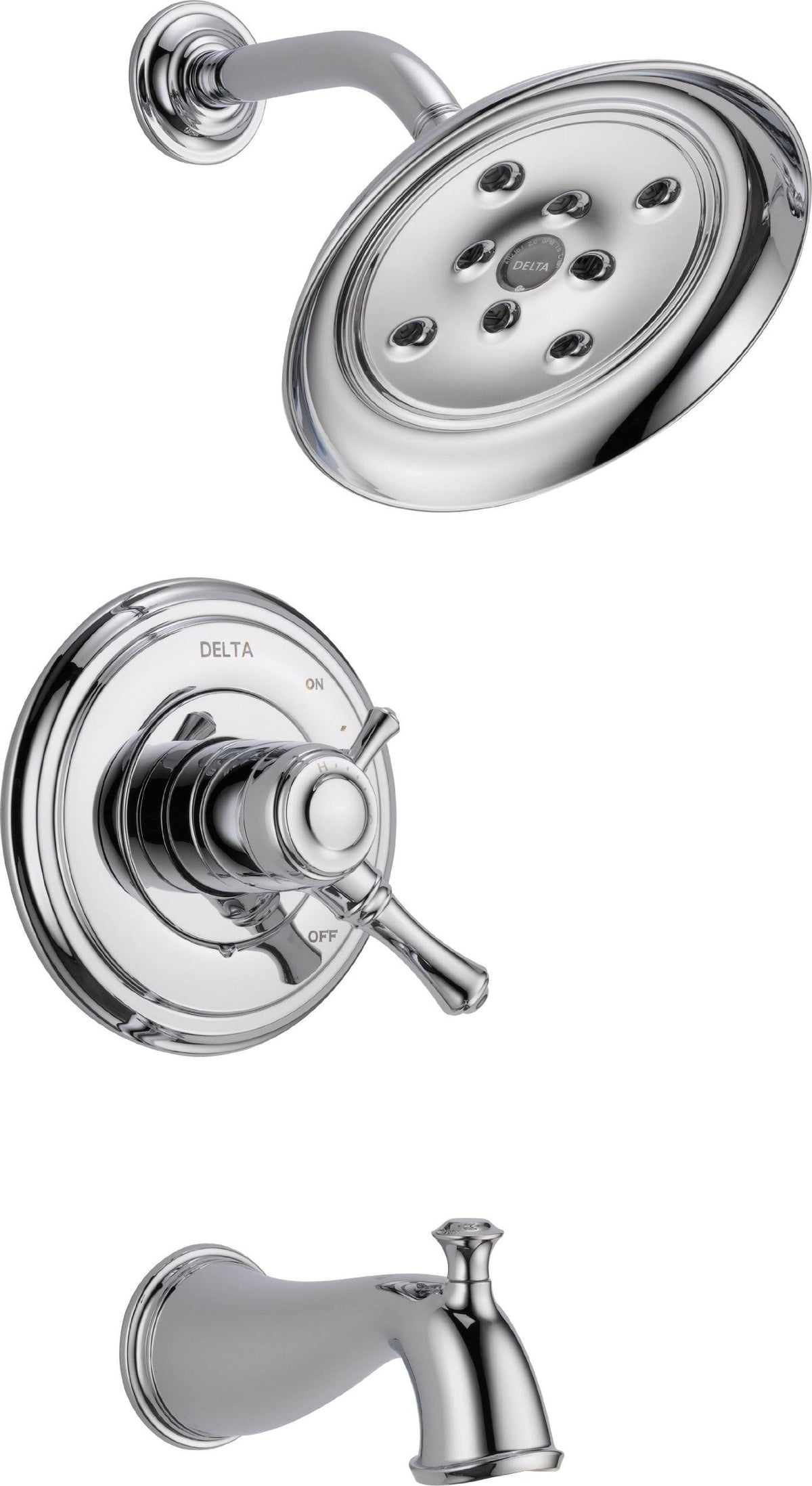 Chrome Tub and Shower Trim C8258