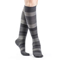Microfiber Calf High Graphite Stripe T124763