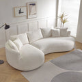 Modern Vintage Velvet Sectional Sofa with Chaise Y28384