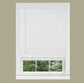 White Cordless 1" Slats Vinyl Mini-Blind 41" x 64" O789