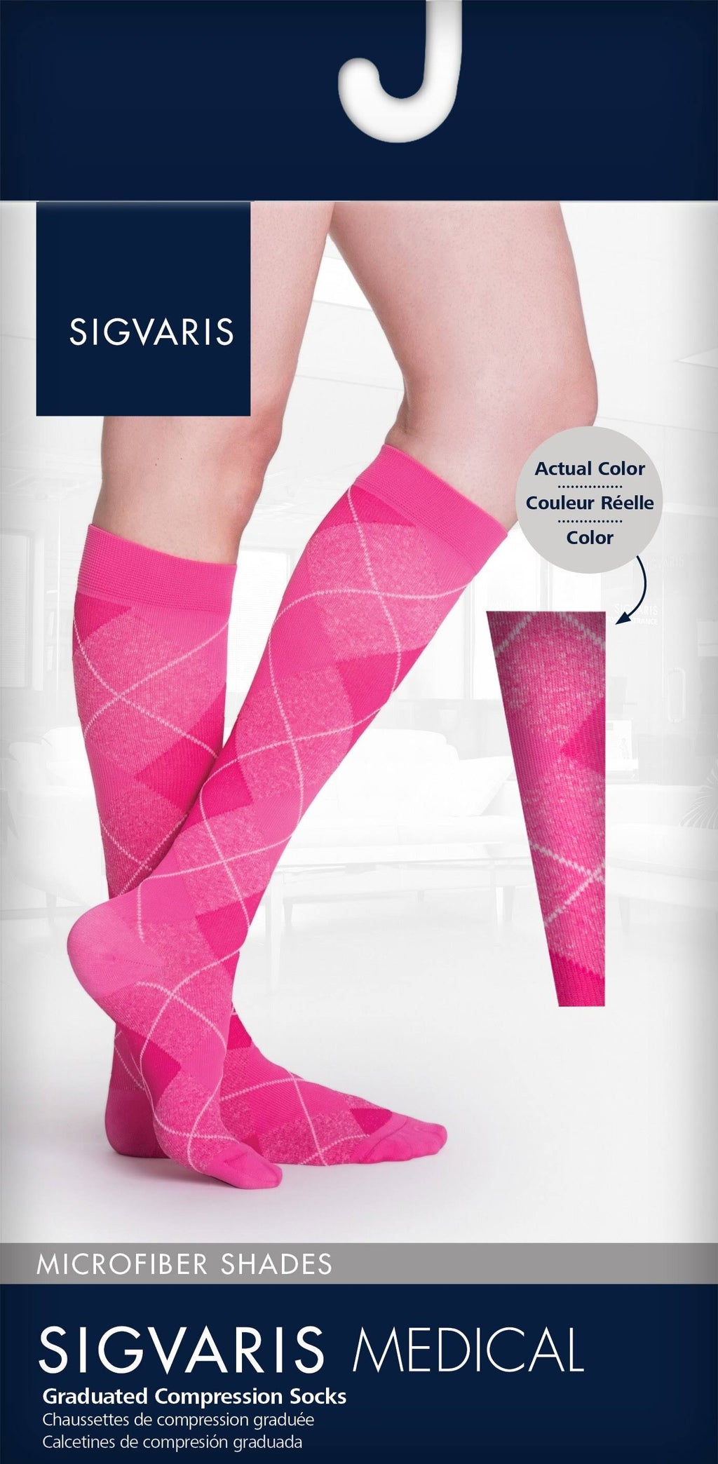 Microfiber Calf High Graphite Stripe T124763