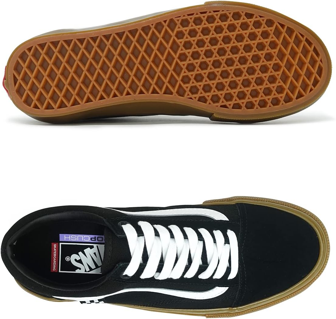 Black/Gum Skate Sneaker D248152