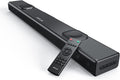 38 Inch Sound Bar with Dual Built-in Subwoofer, 90W, Bluetooth 5.0, Black J589264