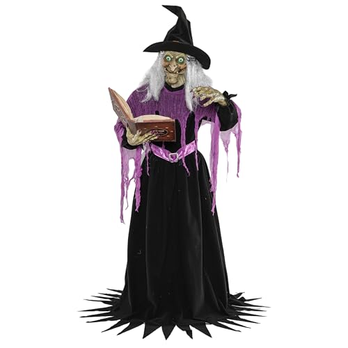 6-Ft. Witch Halloween Animatronics I27483