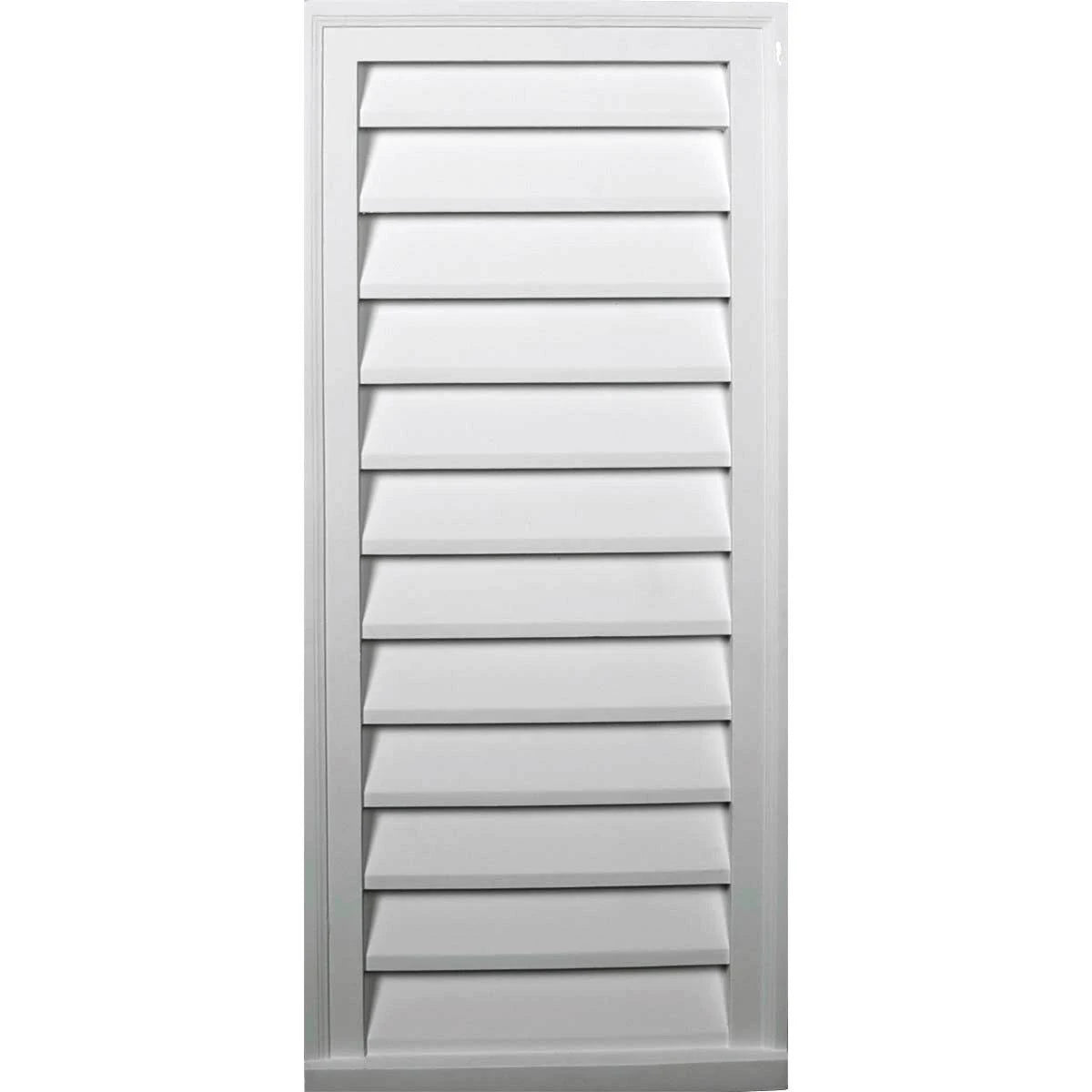 16x22W x 33x22H Vertical Urethane Gable Vent Louver W1166