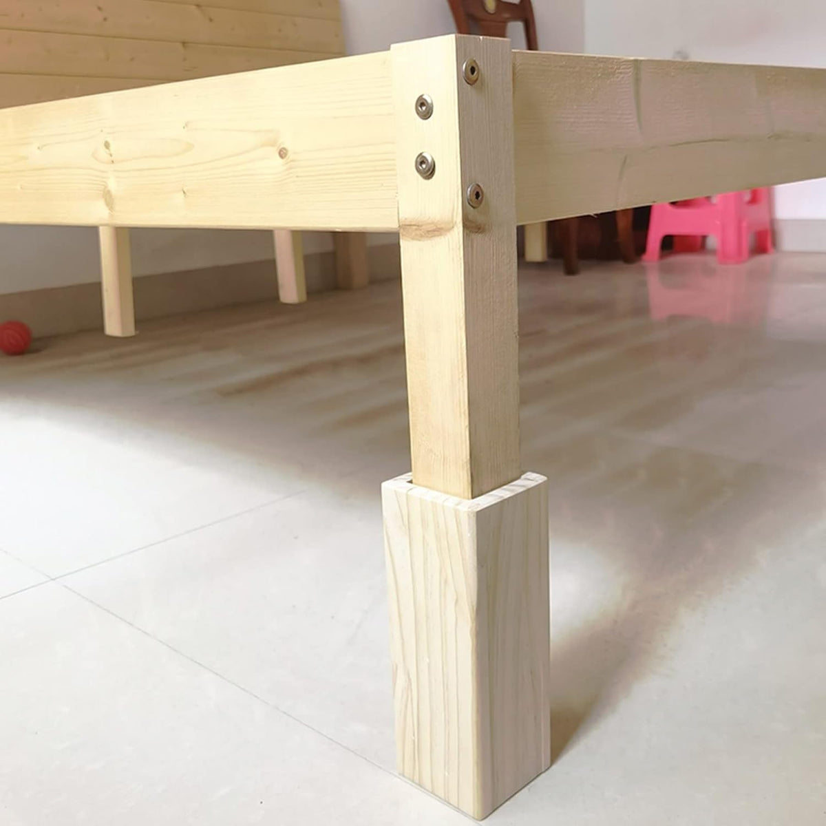 4 Pcs Solid Wood Furniture Legs Q3112