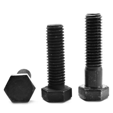 1/2 inch-20 x 3 1/2 inch Fine Thread Grade 5 Hex Cap Screw Medium Carbon Steel Black Oxide Pk 150 B286869