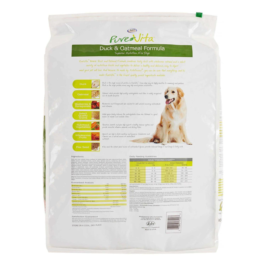 Duck & Oatmeal Dry Dog Food T430